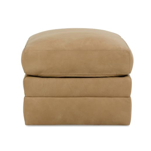 Picture of Madeline Leather Ottoman